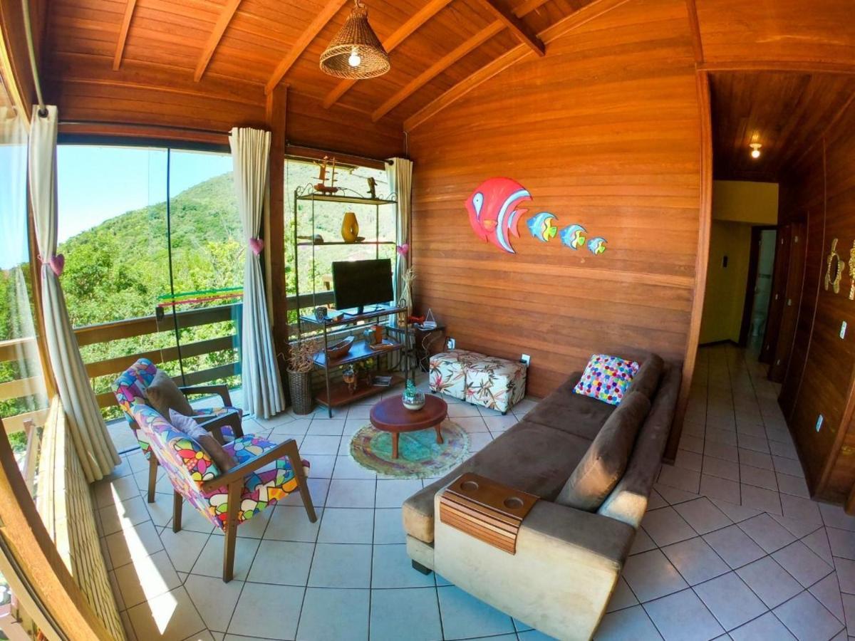 Casa Vista Privilegiada: Piscina E Conforto Гаропаба Екстериор снимка