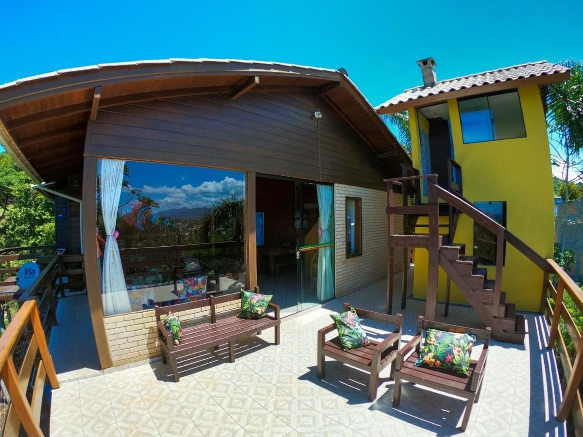 Casa Vista Privilegiada: Piscina E Conforto Гаропаба Екстериор снимка